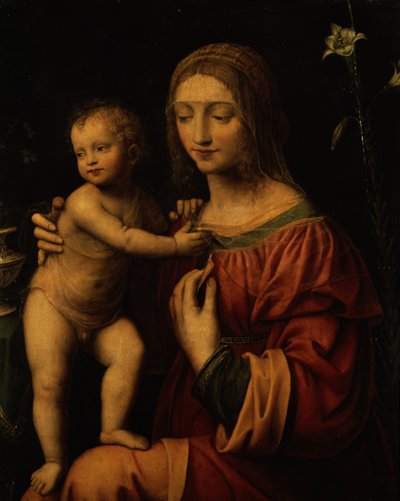 Virgin and Child by Bernardino Luini